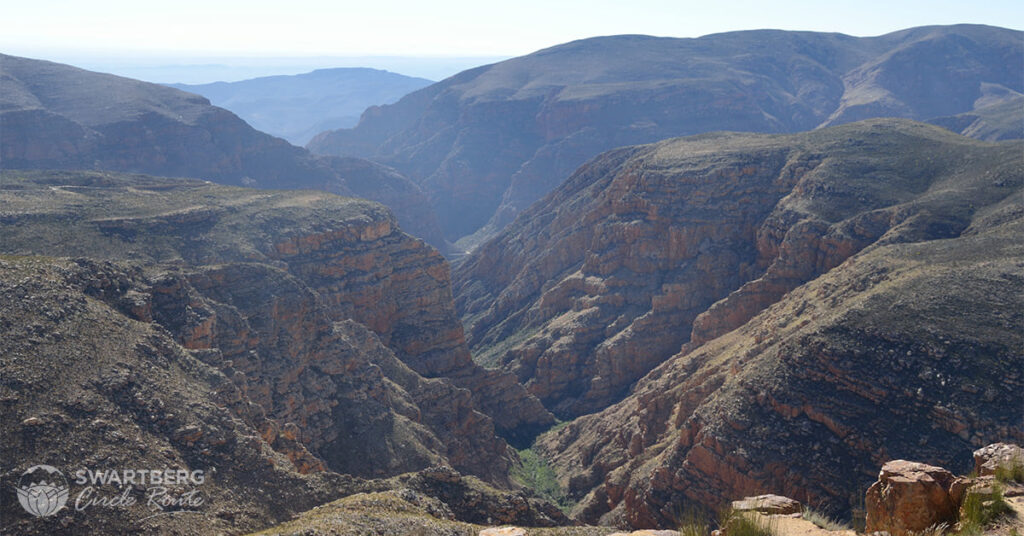 The incredible Swartberg Mountains near Prince Albert, Karoo.