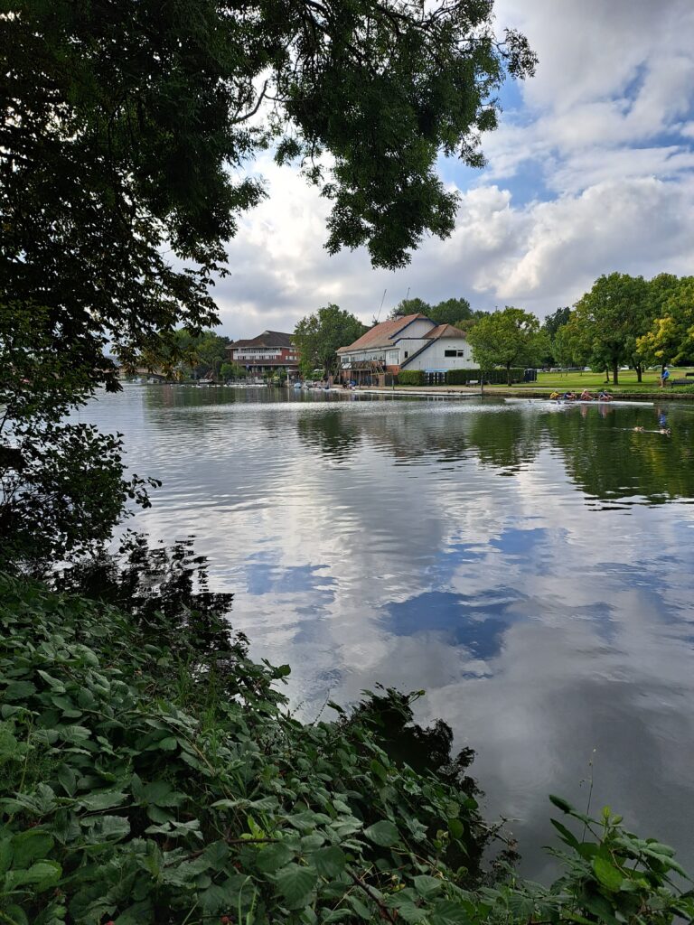 Sitting along the River Thames